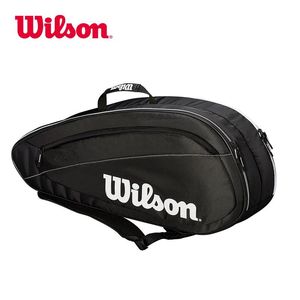 Torby Oryginalne Wilson Classics Men Women Tennis Bag sportowy plecak Najlepsza jakość marki Wilson Raquete de Tenis Bags