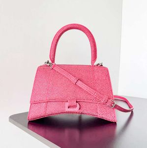 Diamond Luksusowy projektant torba klepsydra Man Women Mens Cross Body Rame Worki TOBES Torebka Moda Moda Oryginalna skórzana klapa na wieczorne sprzęgło