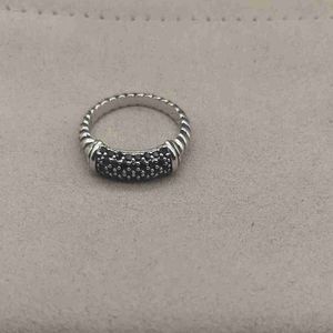 Modeschmuck Designer Diamant Schwarz Weiß Ring Ringe Diamant Damen Herren Hochwertig platiniert