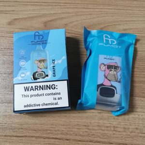 Original Randm Tornado Fumot Digital Box Vape 12000 Puff 12K Puffs Vapers Type-C Laddning 20 ml Förfylld POD Multi smaker Frukt engångs elektronisk cigarett