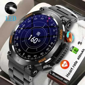Smart Watches Compass Watches LED Military Smart Watch Men's Android Edition Hua Wei Ios Watch 100+Sport Watch BT Call Waterproof Smartwatch