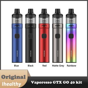 Vaporesso GTX GO 40 Kit 1500 mAh eingebauter Akku 40 W max. Mit 3,5 ml GTX Pod 22 kompatibel mit GTX-Spulen