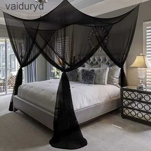 Zanzariera Moda Nuovo colore solido Zanzariera Tessuto Baldacchino Net Moustiquaire Quarto Tenda per letto matrimoniale Sexy per letto Gracevaiduryd