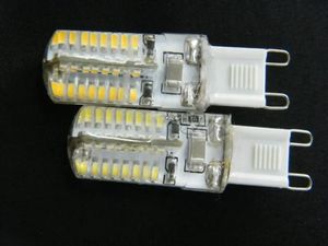 G9 G4 3W LED電球クリスタルシャンデリアランプ3014 SMD 64 LED AC 110V-130V AC 220V-240V 360ビームアングルライトLL