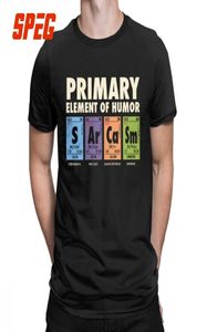 Tabela periódica de humor man039s t camisa s ar ca sm ciência sarcasmo elementos primários química tshirt engraçado algodão humor t y4218573