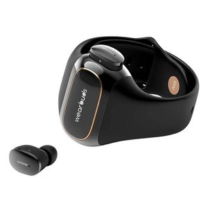 Cuffie Wearbuds Cuffie Bluetooth Smart Watch con auricolari wireless Tracker fitness 2 in 1 con auricolari stereo wireless all'interno
