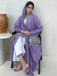 Ubrania etniczne vestidos largo afrykańskie kobiety plamy skromna abaya długa sukienka muzułmańska kaftan kimono kardigan ramadan szata femme islamska