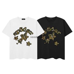 Spider Web Men's T-shirt Designer SP5DER Women's T Shirts Fashion 55555 Kort ärmmar Summer New Three Star Mönster Casual Round Neck unisex F1ZR