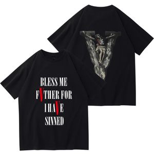 2024 T-shirt da uomo del marchio di moda vlone da indossare per le coppie Condividi per essere partner T-shirt stampata da uomo Trend VLONE Personalità casual da uomo e da donna Manica corta versatile