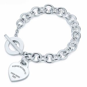 designer jewelry Designer Bracelets 100 925 Sterling Silver Original Authentic Classic Key Heart Bracelet Gift Exquisite Wedding Women Bracelet Jewel