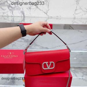 Bags Shoulder Valantinocc bag Evening Women's Luxury Handbag Beauty Chain Designer Package Women Net Handbag Red SVPV