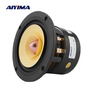 Altoparlanti AIYIMA 1 pz 4 pollici Full Range Speaker Unità 4 8 Ohm 25 W Altoparlante Tweeter Woofer Proiettile In Alluminio Audio Home Theater altoparlante