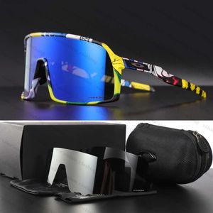 Designer Oakleies Sun Glasses For Men Mountain Bike Solglasögon Kvinnor utomhuscykelglasögon Maraton Polariserad solglasögon 9406 Sport 2Uikd