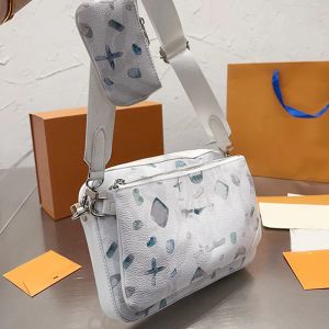2024 borsa nuova moda borsa unisex borsa per fotocamera tracolla a tracolla borsa a tracolla 3ps portafoglio da donna borsa con cerniera rimovibile
