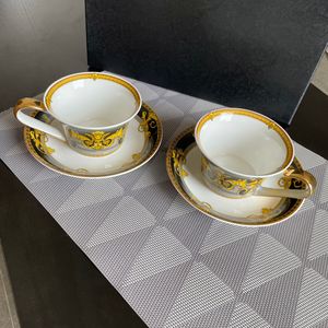 (선물 상자) Coffeware 세트 중국 VE 커피웨어 세트 세라믹 4 스타일 럭셔리 커피 컵