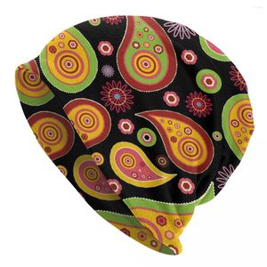 BERETS FASHIE PAISLEY CHICANO BANDANA CAPS CAPS UNISEX SKULLIE BEANI DA CAPPIA EVERSIMENTE CALDO DUPPO USO DA DOUGATI