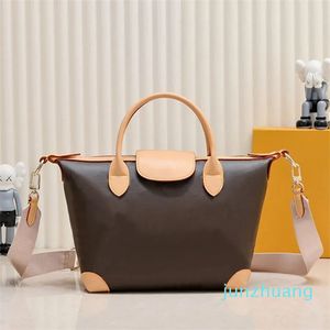 Designer - Mulheres Bolsa Bolsa De Ombro Clássica Carta Tote Bags Ajustável Removível Nylon Strap Magnético