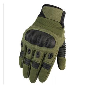 Tactical Gloves Touchsn Cycling Motorcycle Combat Hard Knuckle Fl Finger Rock Climbing Fast-Rope Fitness Drop Delivery Automobiles Mot Dheat