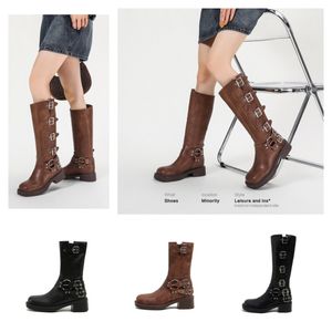 Brand Designer Square Toe Women Women Rain Boots Heel Scay Sleich Onle Women Women's Rubber Boot