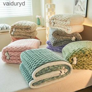 Battaniyeler Kalın Kış Sıcak Battaniye Çekyat için Yapay Kuzu Kaşmir Ağırlıklı Battaniyeler Yumuşak Süper Rahat Sıcaklık Quilt Comfortervaiduryd