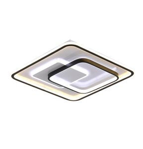 مصابيح سقف غرفة نوم رئيسية مصباح مصباح السقف Ultrathin LED STACED STOLDY NORDIC BLACK SATHERINGS LIGHTING9684883