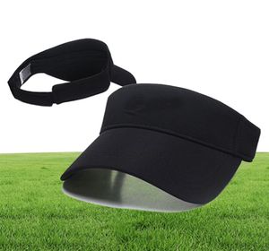 Carta Vazia Top Cap Casual Verão Visor Sun Mens Designers Chapéu Esportes Mulheres Golfe Tênis Ao Ar Livre Praia Headband Snapback Beisebol 1841056