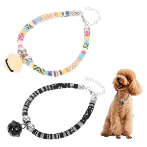 Dog Collars 2 Pcs Cat Collar Ethnic Necklaces Decorative Nationality Nylon Adorable