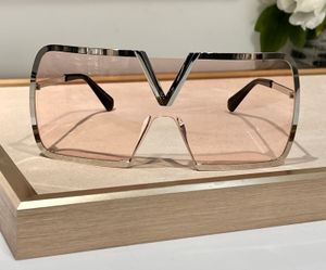 التفاف كبير الحجم من النظارات الشمسية الفضة المعدنية الوردي lenes المرأة مصممة نظارات شمسية UV400 العين مع صندوق