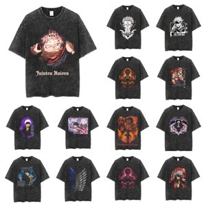 メンズTシャツアニメコスプレhaikyuu未定義のヴィンテージハラジュク洗浄された男性シャツファッションシャツ女性シャツ特大eeコットントップ夏のカジュアルルーズティー