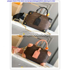 louisevittonly bag Designer Luxury Petite Malle Souple Shoulder Bag M45571 M45531 canvas 2way leather Bag Wallets 7A Best Quality high quality