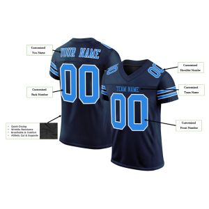 Dark Color Series Customized Football for Men Jersey Personlized Sew Team Football Game Short Sleeves Athletic Tee Shirts Unisex