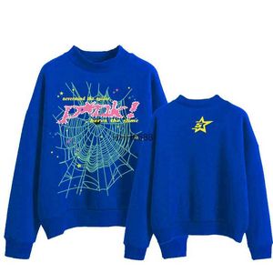 Spider Web Mens Hoodie Designer Sp5der Womens Hoodies Moda 55555 Moletons Redondo Pescoço Suéter Juventude Manga Longa Suéter Imprimir Top Casual Versátil Bottom 16o4