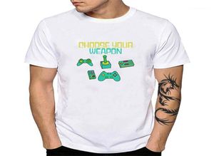 Выберите свою хлопковую футболку Playstation Game Controller Camisa Rock Roll Футболки для бас-гитары Футболка пекаря-кондитера YH12915935349