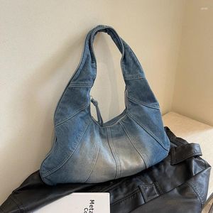 Abendtaschen, trendige Denim-Schulter-Hobos, Damen-Handtaschen und Geldbörsen, Jeans-Designer-Reisetasche, hohe Qualität