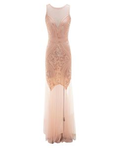 Lässige Kleider Elegantes Partykleid Damen 1920er Jahre Flapper Vintage Great Gatsby Charleston Pailletten Quaste Nachtsaum Kleid4724965