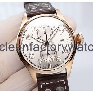 Homens caros relógios iwcity Menwatch Big Pilot Watches 5A Movimento mecânico de alta qualidade de alta qualidade