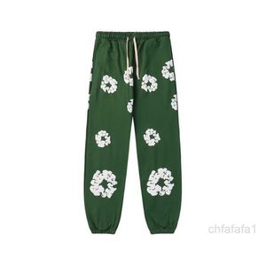 Mens Hoodie Demin Autumn Designer Man Trousers Clothes Sweat Suit Sweatpants Sweatsuits Green Red Black Hoodies Hoody Floral 512 Pjg2