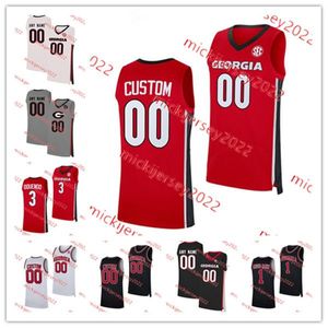 Jabri Abdur-Rahim Georgia Basketball Jersey Jusaun Holt Frank Anselem Jaxon Etter Justin Hill Braelen Bridges Kentavious Caldwell-Pope Georgia Jerseys