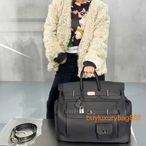 Designer Bags Handbags 2023 New Litchi Pattern Extra Large Bag 50 Unisex Business Trip Luggage Bag Large Capacity Handheld Bag Tide HB LNUR