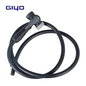 Adaptateur de pompe à vélo avec verrouillage au pouce pour tuyau, adapté à Schrader Presta F/V A/V, accessoire de gonflage de Cycle, Valve intelligente en option, purgeur en alliage