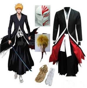 Kostiumy anime wybielacz cosplay Nowy japoński wybielacz Ichigo Kurosaki Bankai Costume9054157