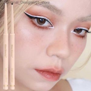 Eyeliner Waterproof White Gel Eyeliner Pencil Non Smudging Quick Dry Matte Lasting Smooth Black Eye Liner Pen Women Eyes Makeup Cosmetics Q240119