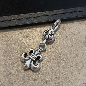 2024 Designer Brand Cross Ch Necklace For Women Chromes Sterling Silver S925 Flower Boat Anchor Pendant Mens tröja Chains Heart Classic Jewelchain Mzu9