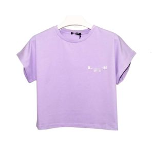 Balmani Tshirt Tasarımcı Orijinal Kalite Erkek Tshirts Kadınlar Giyin Yeni Kollu Mektup Kısa Yuvarlak Boyun Düz Tshirt