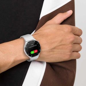 Akıllı Saatler NFC Bluetooth Çağrı Akıllı Saat Erkekleri AMOLED Su Geçirmez Dönme Düğmesi 2023 Yeni EKG+PPG Akıllı Swatch Man Sport Fitness Tracker+Boxl2401