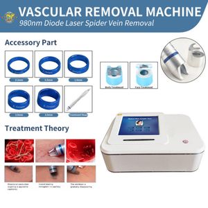 Venha tamanho tela sensível ao toque 980nm diodo laser remoção vascular vaso sanguíneo máquina de remoção de veia aranha para venda203