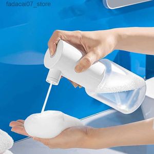 Dispensador de sabão líquido máquina de espuma elétrica shampoo chuveiro gel limpador facial espuma solução detergente pistola banheiro q240119