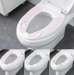 Coprisedili per WC Box doccia esterno Copertura morbida e calda Coperchio per bagno WC freddo Rimovibile Lavabile Finestra unidirezionale