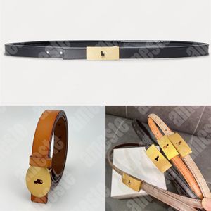 Fashion Lady Belt Polo Designer Ellipse Horse Buckle Midjeband Retro gör gamla läder Jeans Belt Mens Luxurys Designers R Pants Belt