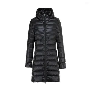 Women's Jackets Long Coat Women Winter Down Jacket Ultra Light With Hooded Female Plus Size Autumn Outwear Coats